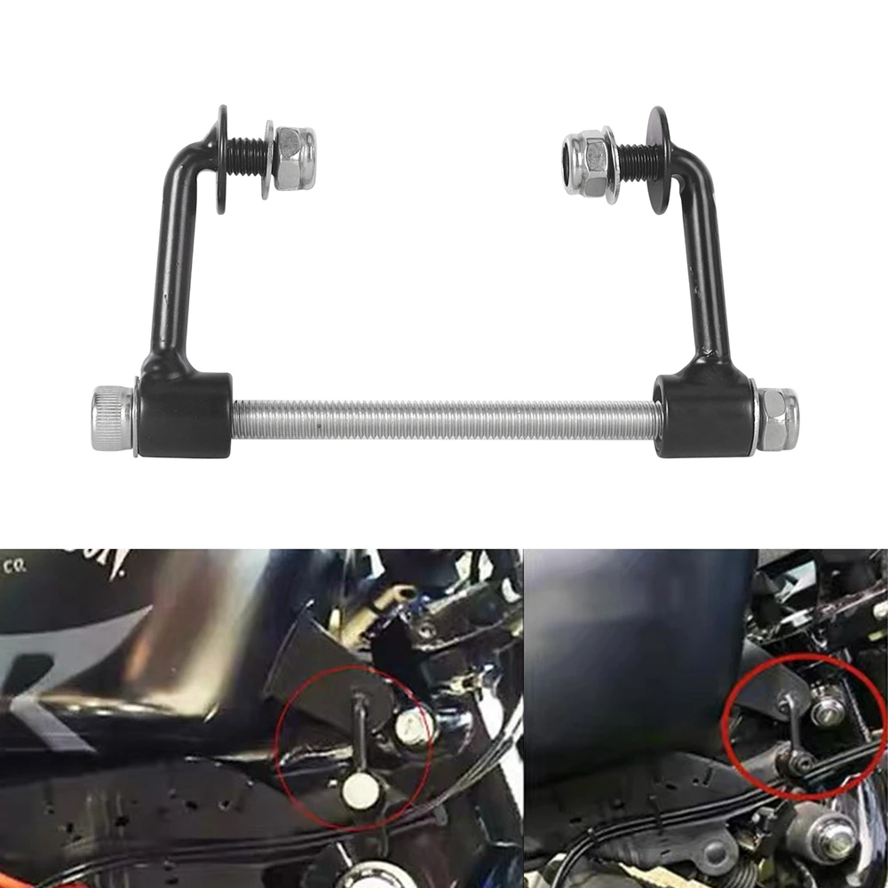 

Billet Black Gas Tank Lift Kit 2" Motorcycle Motocross Accessories For Harley Sportster Nightser Iron 48 72 XL883 XL1200 1995-Up