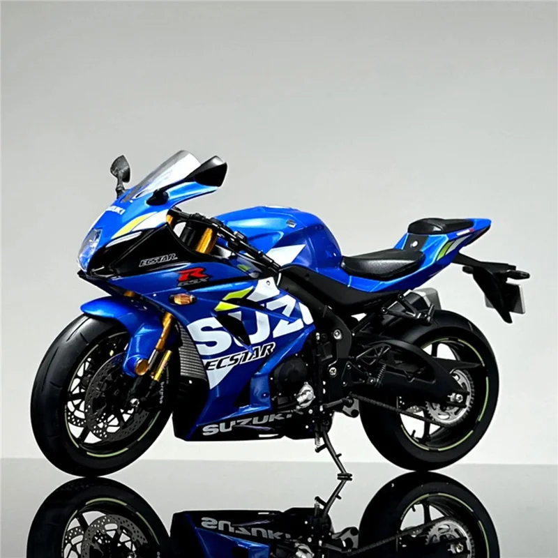 

1:18 Suzuki GSX-1000R модель гоночного мотоцикла из сплава, литая под давлением модель мотоцикла для уличного спорта, коллекция моделирования, детские игрушки, подарок
