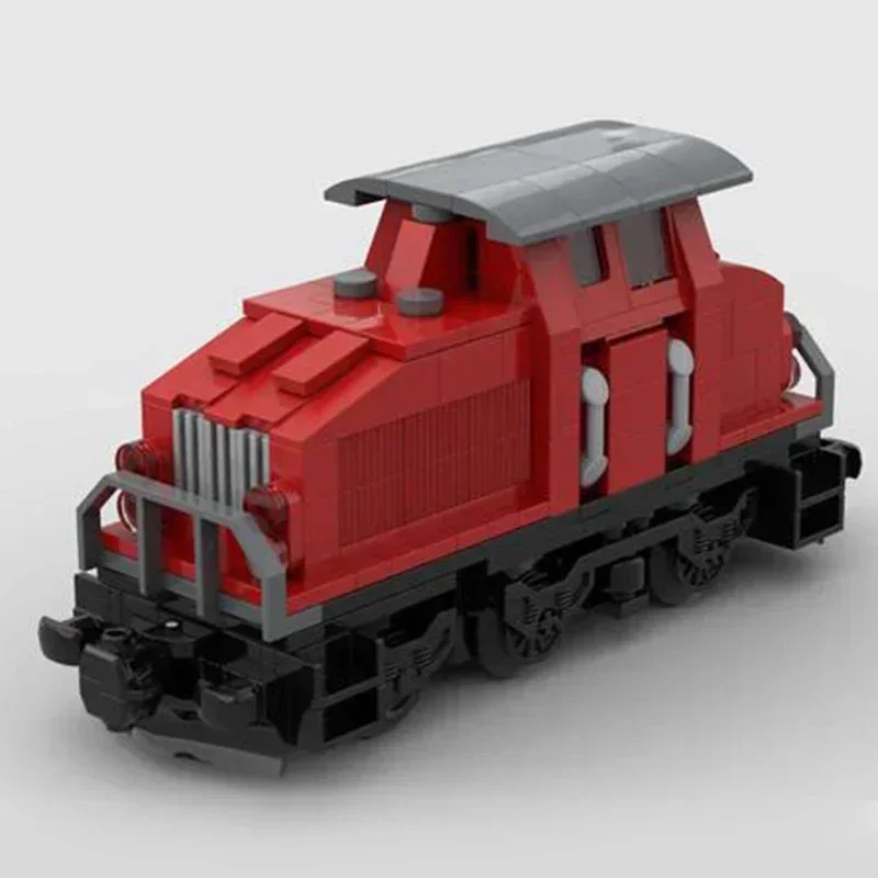 Modèle de Train urbain Moc briques de construction DHG 500 C technologie de locomotive blocs modulaires cadeaux jouets de noël ensembles de bricolage assemblage