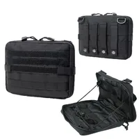 Tactical Molle Pouch Medical EMT Bag Outdoor Camping Hunting Utility Package Multi-tool Kit Accessories Belt EDC Bag