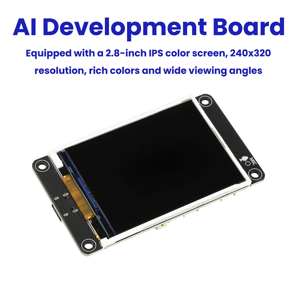 ESP32-S3 Entwicklungsboard WiFi Bluetooth 2,8-Zoll TFT Kapazitiver Touchscreen Intelligentes Displaymodul Typ-C für Edge AI DIY – Detail 5