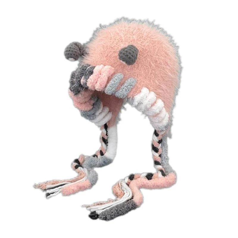 

Cartoon Monsters Plush Hat Unisex Fashion Hat Children Winter Hat for Travel