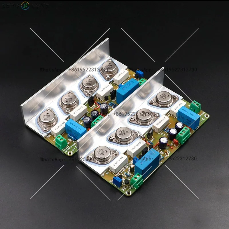 

-HOOD-JLH2003 Gold Sealed Tube Post-stage Power Amplifier Finished Board (Double Channel Price)