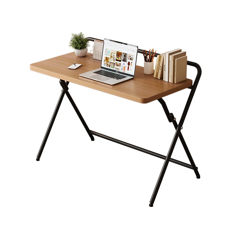 

-For Desk Student Home Bedroom Bedside Study Table Small Unit Foldable Small Table Simple Writing Desk Computer Desk&