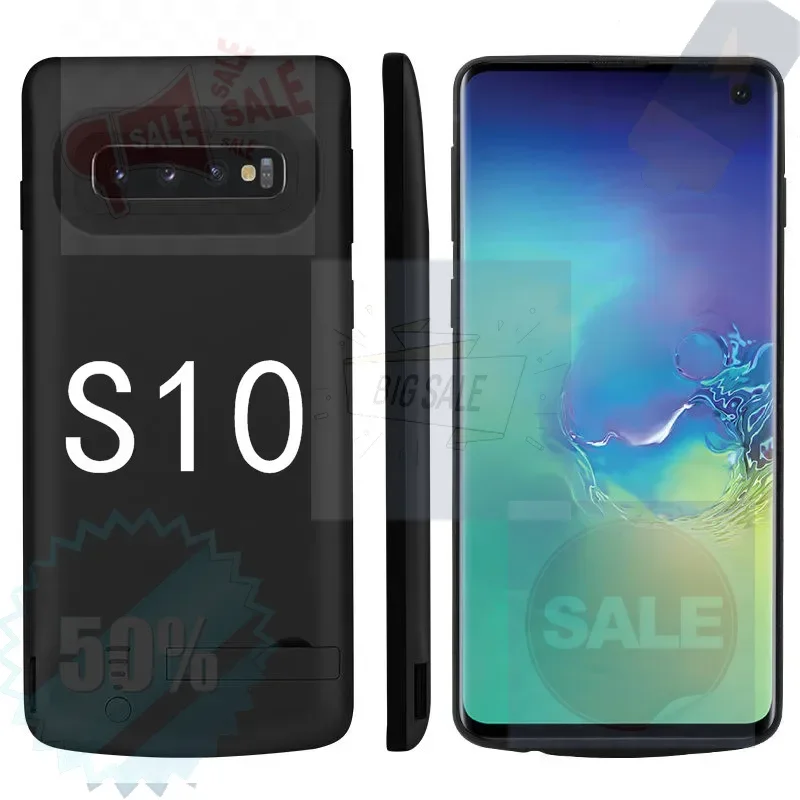 

10000mAh Power Case For Samsung Galaxy S10 Plus S10e Shockproof battery charger case power pack Backup USB Charging power bank