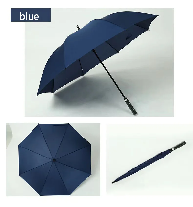 Custom Logo Printed Windproof Golf Umbrella automatic full colour umbrella with Advertising For Promotional