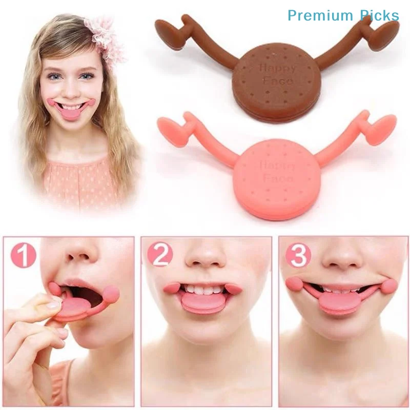 portableSymmetric Smile Corrector Masseter Trainer Soft Lip Training Tool for Crooked Mouth Correction Home Use