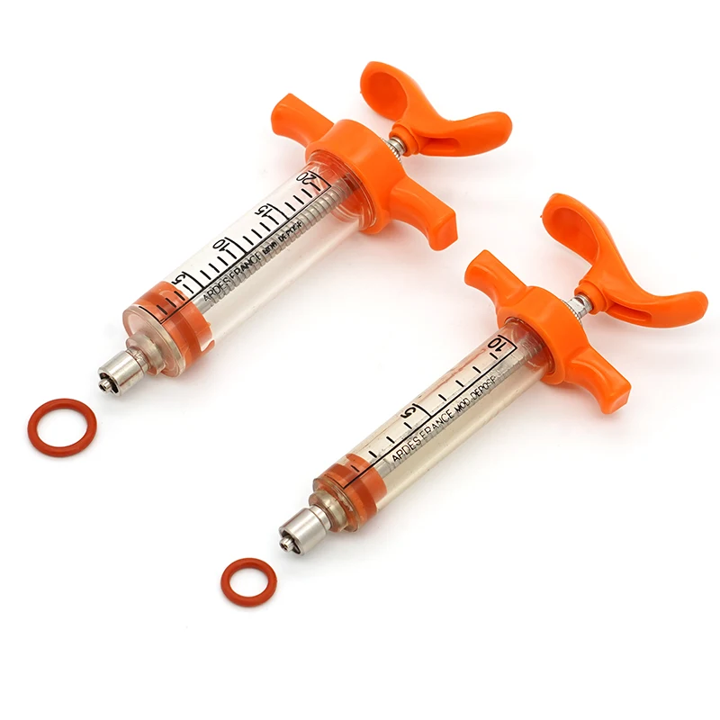 Farm Animal poultry Syringe Veterinary Tool Vaccine Injection Transparent Syringes Adjustable Dose 10ml20ml Livestock Dispensing