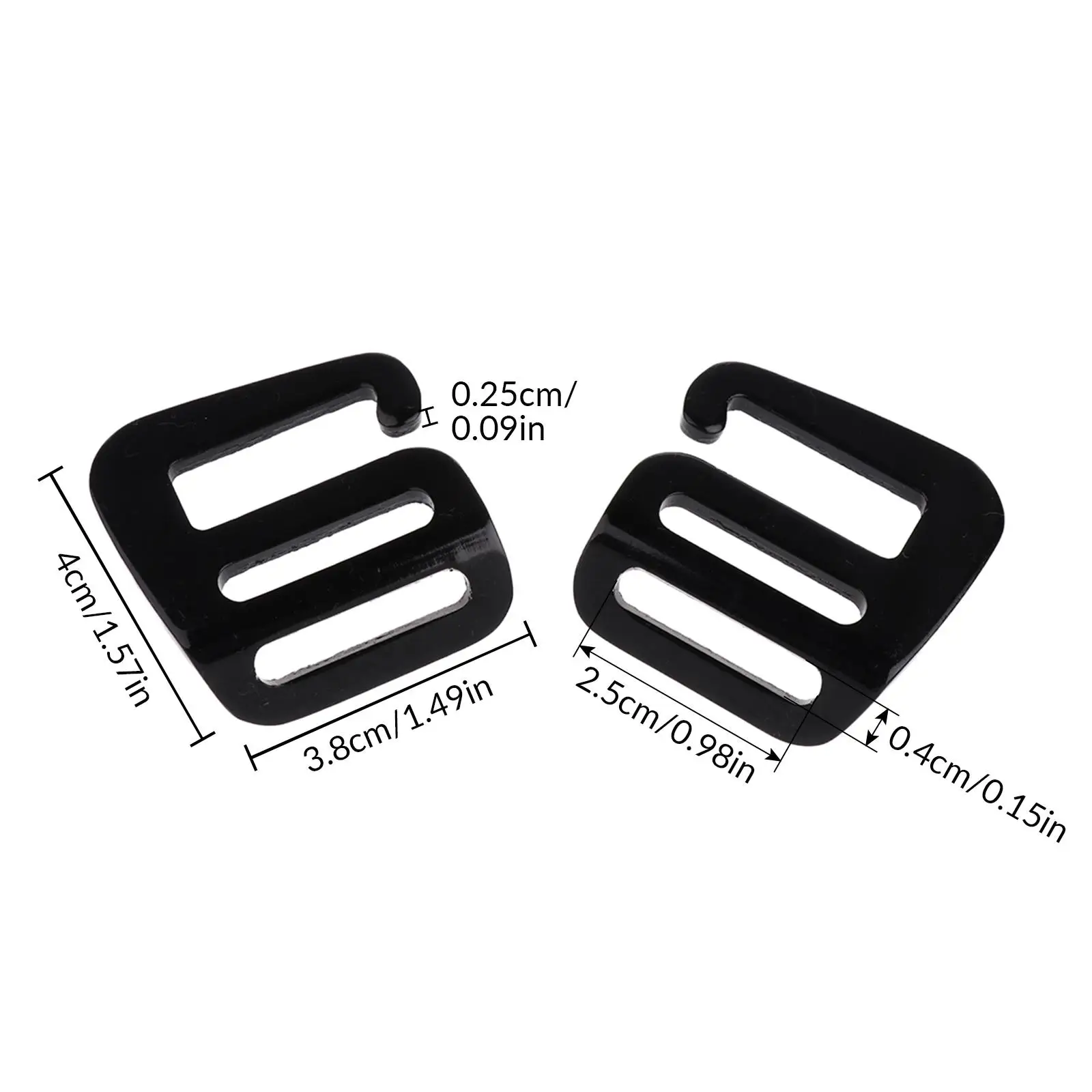 

Outdoor Backpack Accessories G Hook Webbing Buckle Strong Aluminum Alloy Fastening for Rope Bag and Hiking Utility Strap
