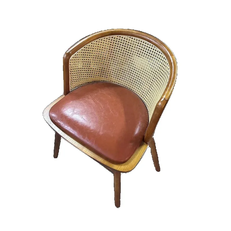 

Themed restaurant table and chair combination, Japanese barbecue shop, tea restaurant, coffee shop, solid wood chairs