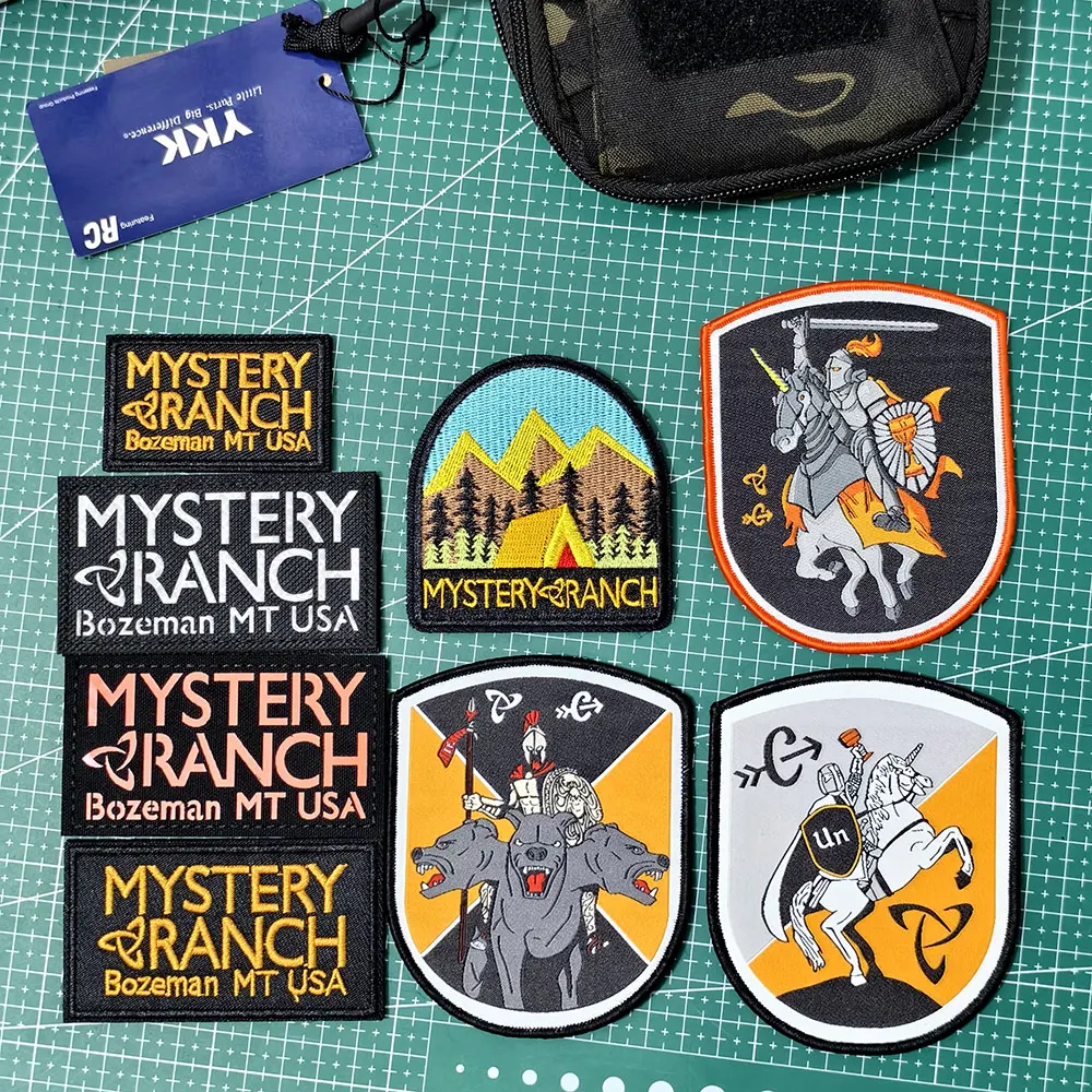 Mysterious Farm Embroidered Tactical Spirit Badges Magic Stick Decorative Backpack Clothes Chapter Men Women Universal