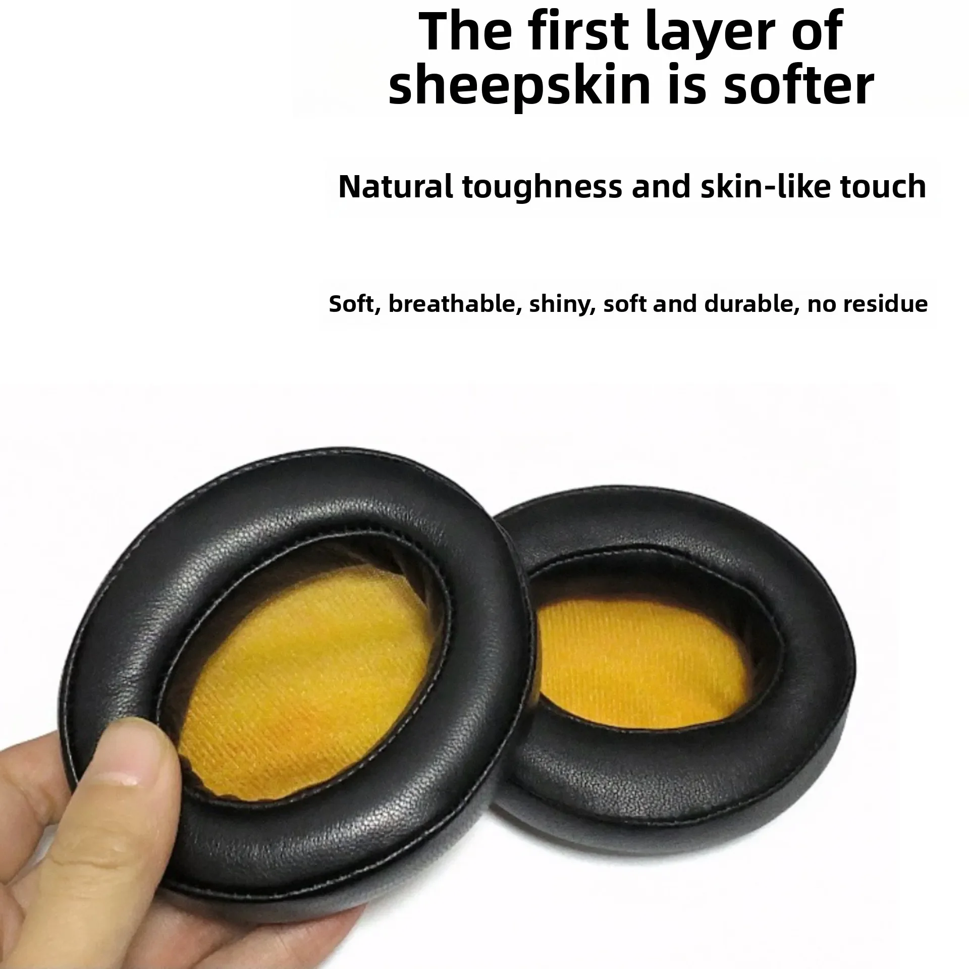 Replacement Ear Pads for Sennheiser MOMENTUM2.0 Sponge Headphone Cover