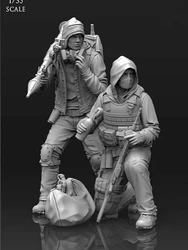 1/35 Resin Figures Model kits  Two Figures Unassambled Unpainted 723-1