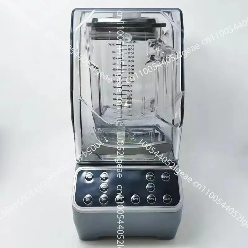 2200-watt Commercial Food Blender; High-power Food Blender and Cell-breaking Machine; Blender for Bubble Tea Shops