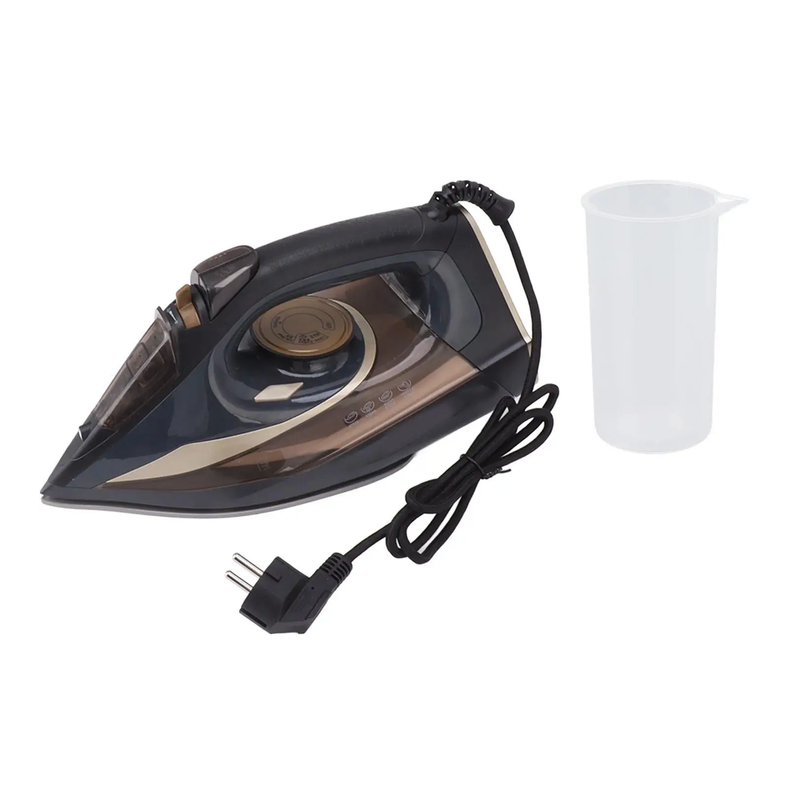 2200W Steam Iron with 380ml Capacity, Efficient 220V EU Design, Perfect for Home & for travel - Fast & Precise!