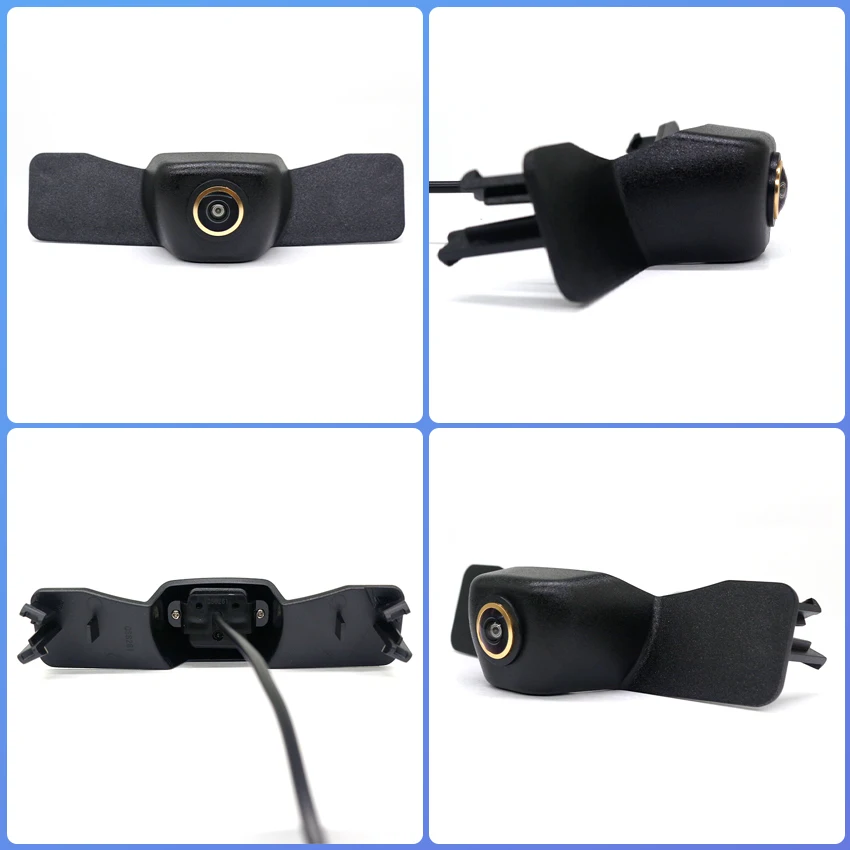 

170 ° Широкоугольный золотистый объектив типа «рыбий глаз» 1920P*1080P с ночным видением, камера переднего обзора для Mercedes Benz GLC 2020, аксессуары