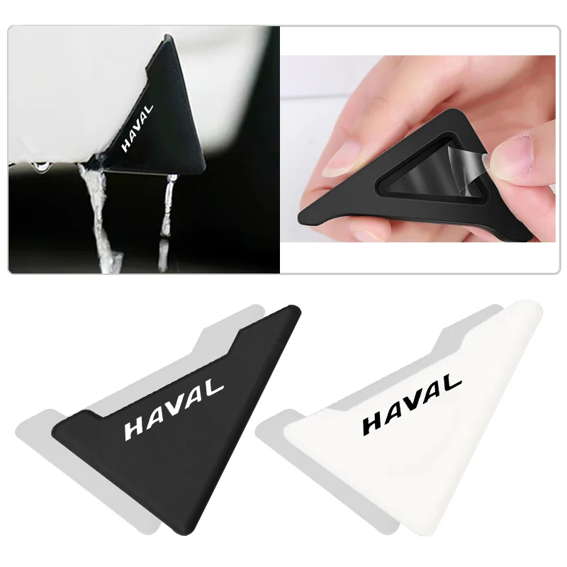 2Pcs Silicone Car Door Corner Cover Anti-Scratch Protector For Haval H1 H2 H3 H5 H7 H9 H6 3e 2e Gen M6 F7 F7X Big Dog Jolion