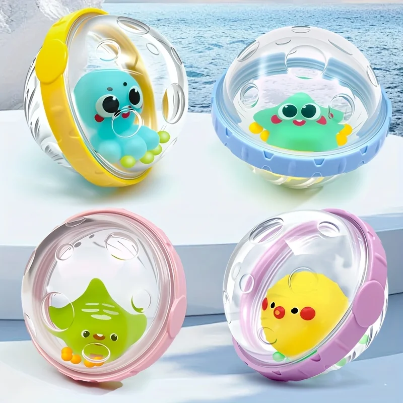 Juguete de baño para bebé, pato nadador, juguetes de baño para niños pequeños, juguetes para niños y niñas, juguete para bañera de bebé recién nacido, regalo para niños pequeños