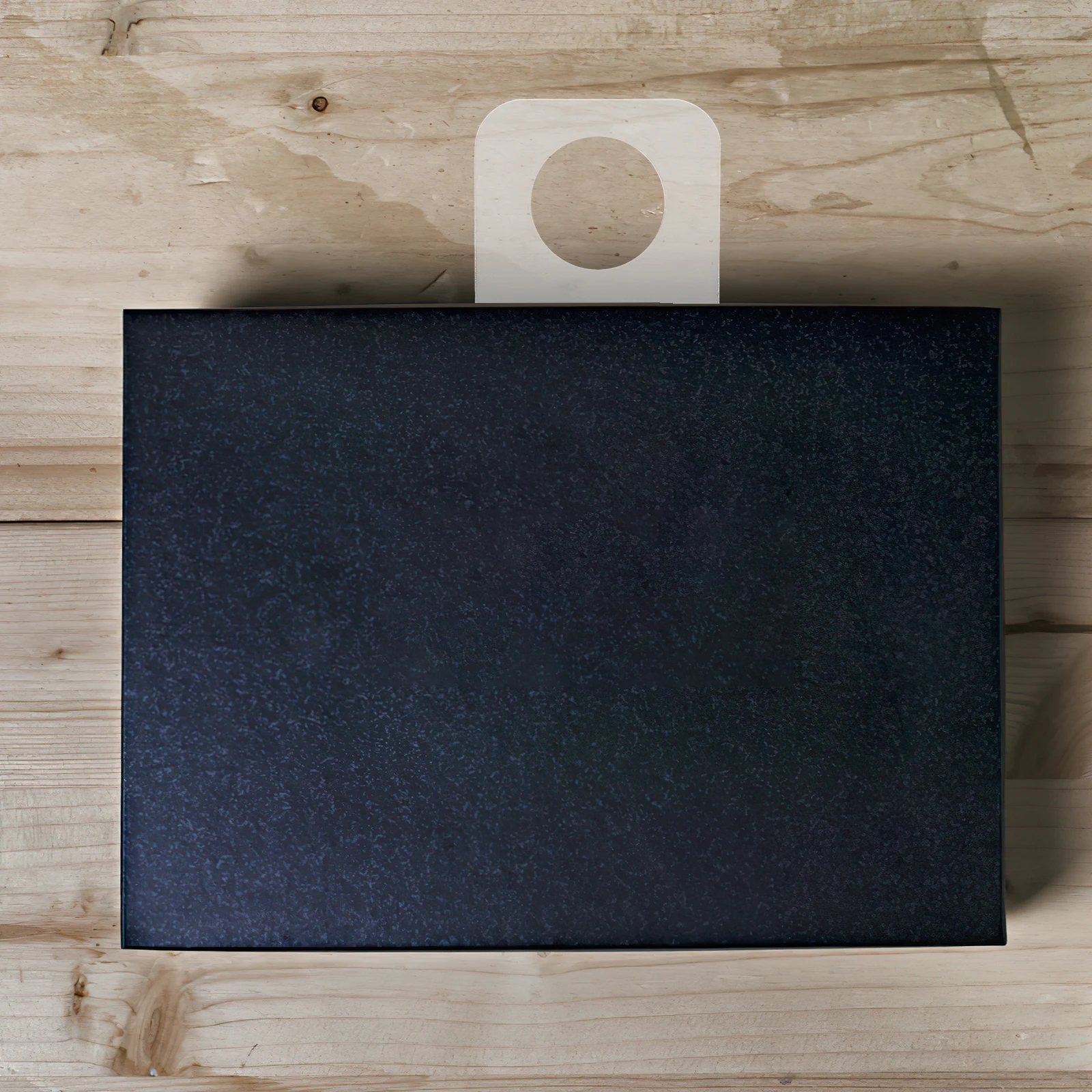 

500Pcs Transparent Round Hole Hanging Tags Self Adhesive Sticky Tabs for Retail Store Display Clear Plastic Labeling Tags