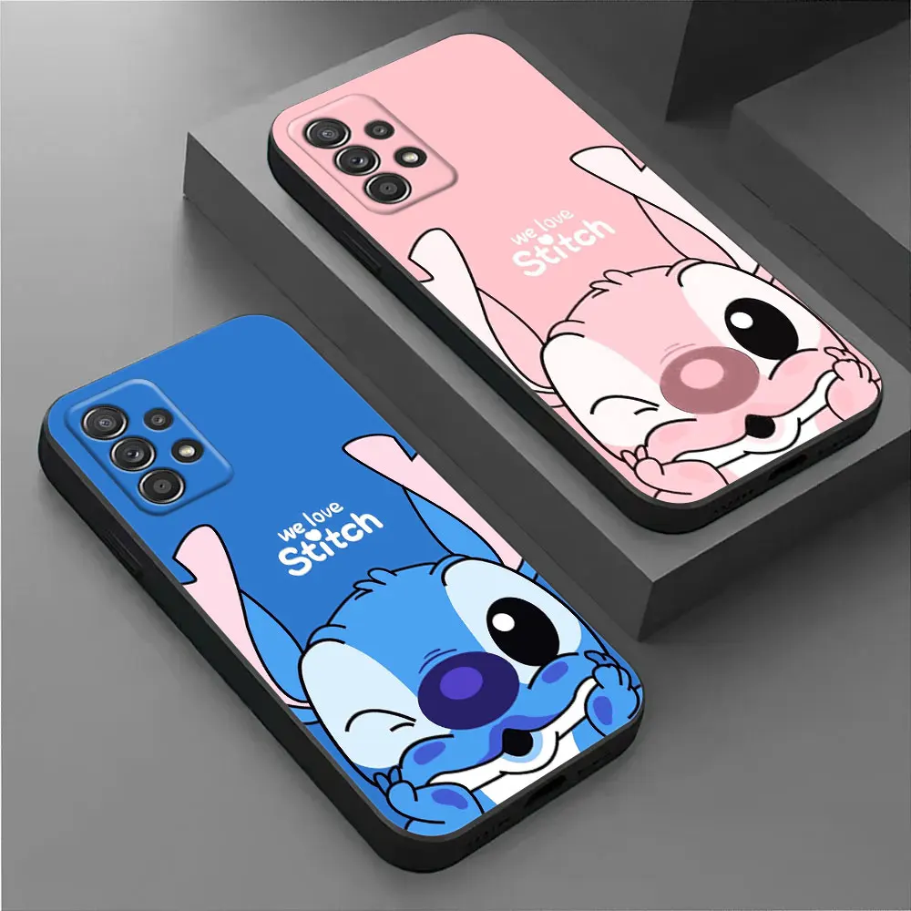 

Stitch Mickey Minnie Mouse Phone Case For Samsung Galaxy A17 A57 A37 A07 A55 A54 A34 A35 A25 A15 A56 A36 A26 A16 A06 Cover Shell
