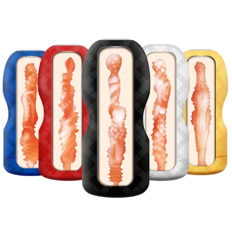 الاستمناء المص الحلق العميق للرجال فراغ مص لينة سيليكون المهبل الحقيقي الفم القضيب لعبة الجنس للرجال جهاز استمناء #2