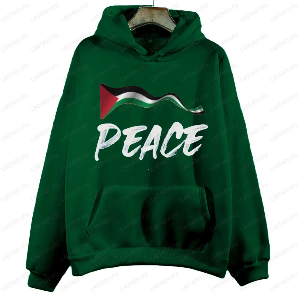 الكلاسيكية باكستان العلم الوطني الجرافيك المطبوعة الرجال الملابس البلوز الخريف الشتاء Crewneck هوديس امرأة هوديس القمم
