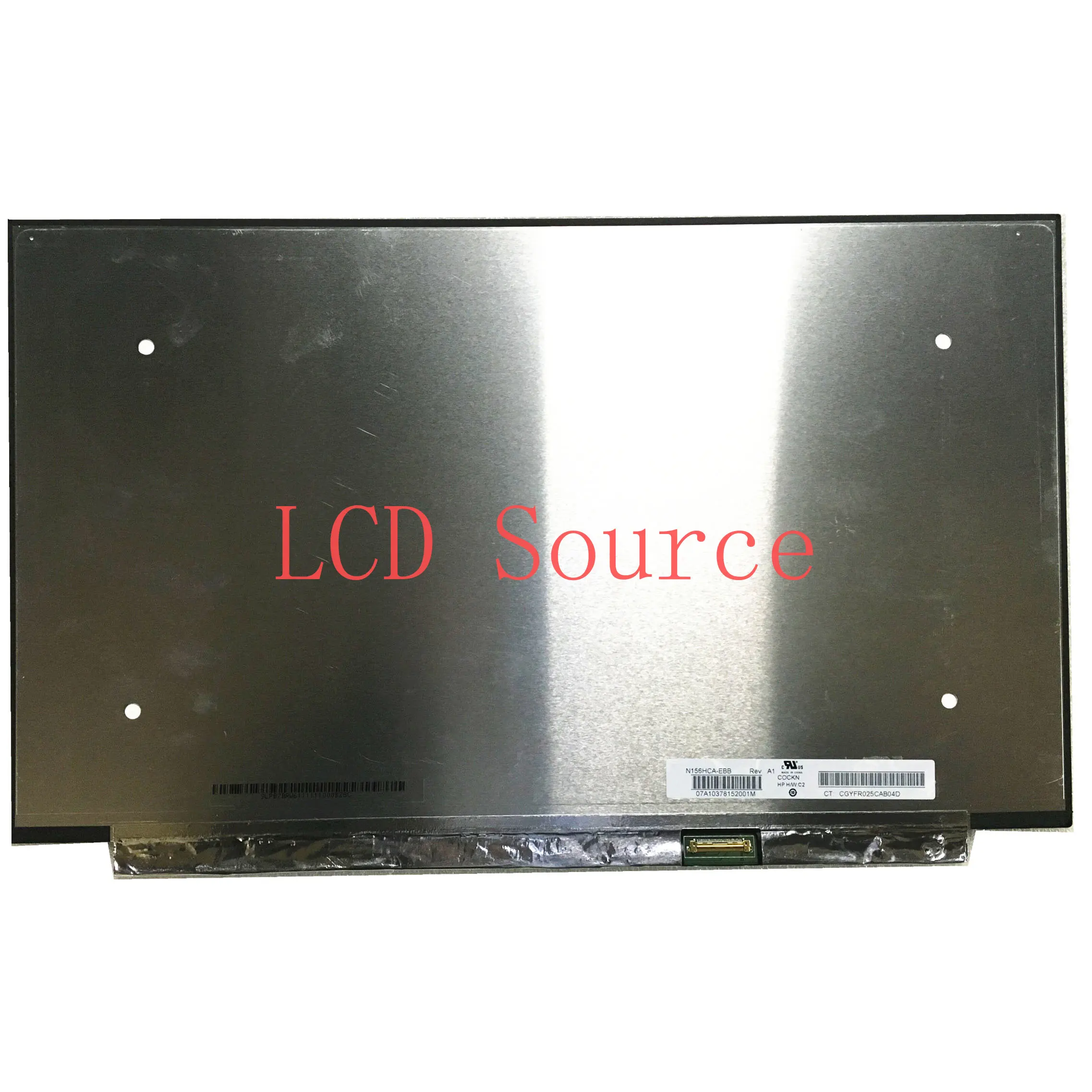 Imagem -02 - Ebb Caber N156hca-eab Rev c1 15.6 1920x1080 Fhd Led Ips Tela Painel Edp sem Furos de Parafuso N156hca-ebb N156hca