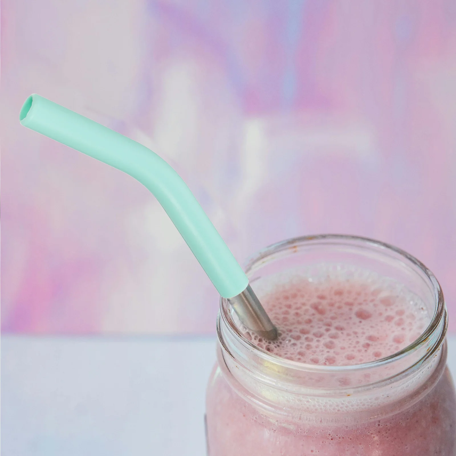 

12Pcs Silicone Straw Tip Protectors Soft Reusable Straw Covers Flexible Silicone Sleeves for Metal Glass Tumblers Spill