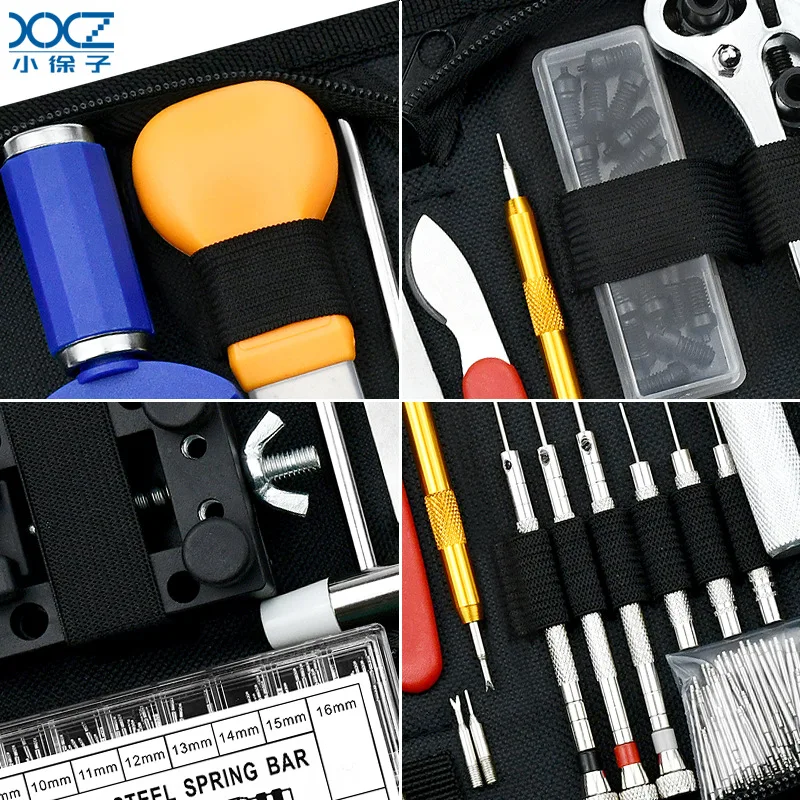 507 watch repair tools set, including 468 household hardware combination tools such as adjusters, small three claws, and lugs