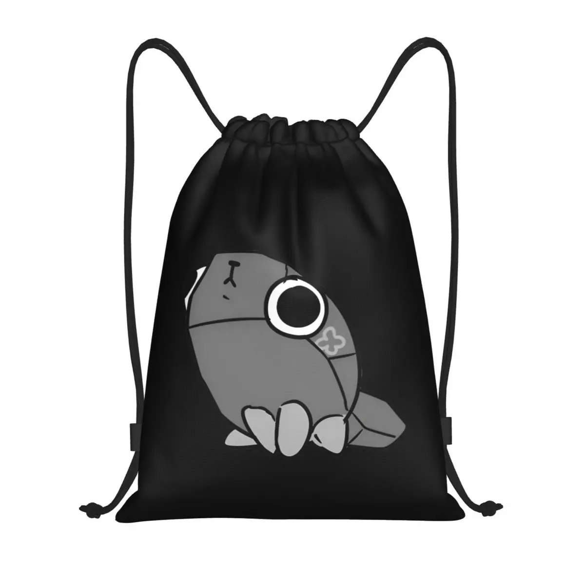

Dandy's World Pebble Game Drawstring Backpack Gym Sports Sackpack String Bag for Running