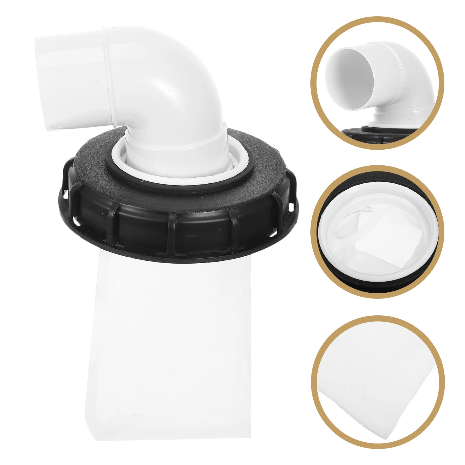 

1pc Plastic Cover IBC Lid Filter 163mm Ton Barrel Container Water Irrigation Garden Nylon Rainwater Ibc Filter Screen