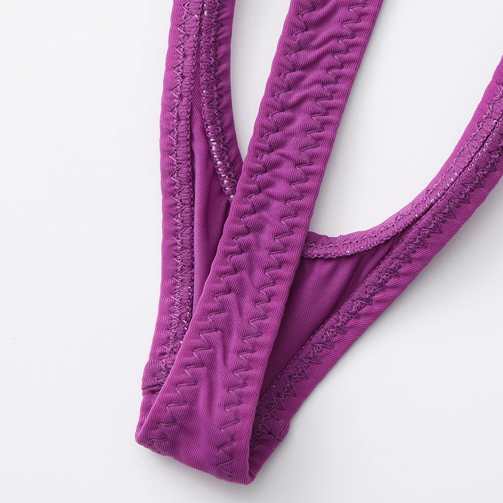 Men Sexy High Elastic Pants Underwear Front Open Pouch Very Hot Lingerie Low Rise Bikini Exotic G-string Thongs Men's Clothing