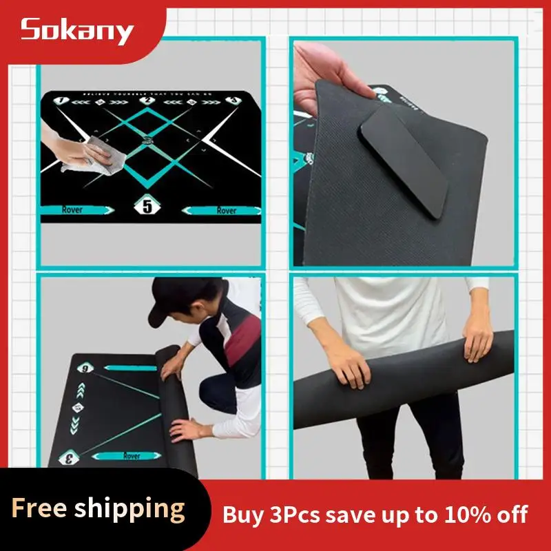 

A59E-Football Training Mat Non-Slip Foldable Children Adult Ball Training Mat