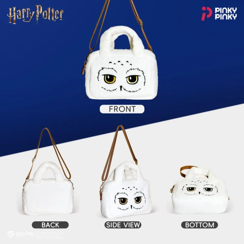 Pinky Harry Potter Crossbody Bag Hedwig Handbag Cute Shoulder Bag for Commuting Outing Gifting for Fans Students Women view 6