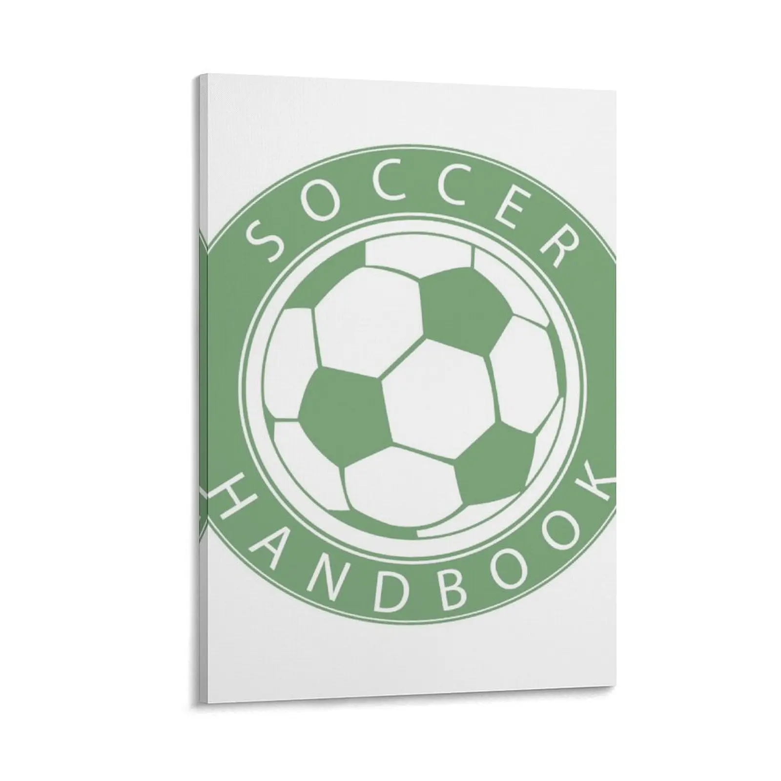 

Soccer Handbook.com Logo Canvas Painting painting Wall decoration poster decorative pictures for the room