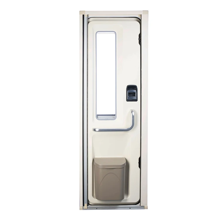 1800*580mm RV Door 180 Angle Powder-coated Aluminum Alloy Frame Caravan Car Door House Car Door