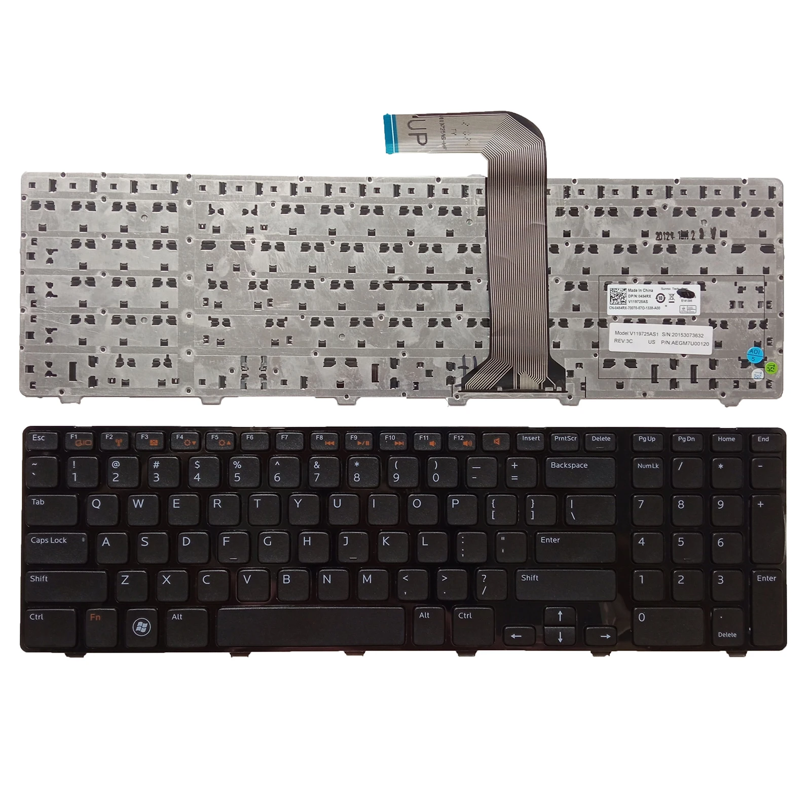 

for DELL Inspiron L702X 5720 7720 0YXKXY 0F94X5 02WCP0 17R N7110 XPS 17 L701X US Laptop Keyboard