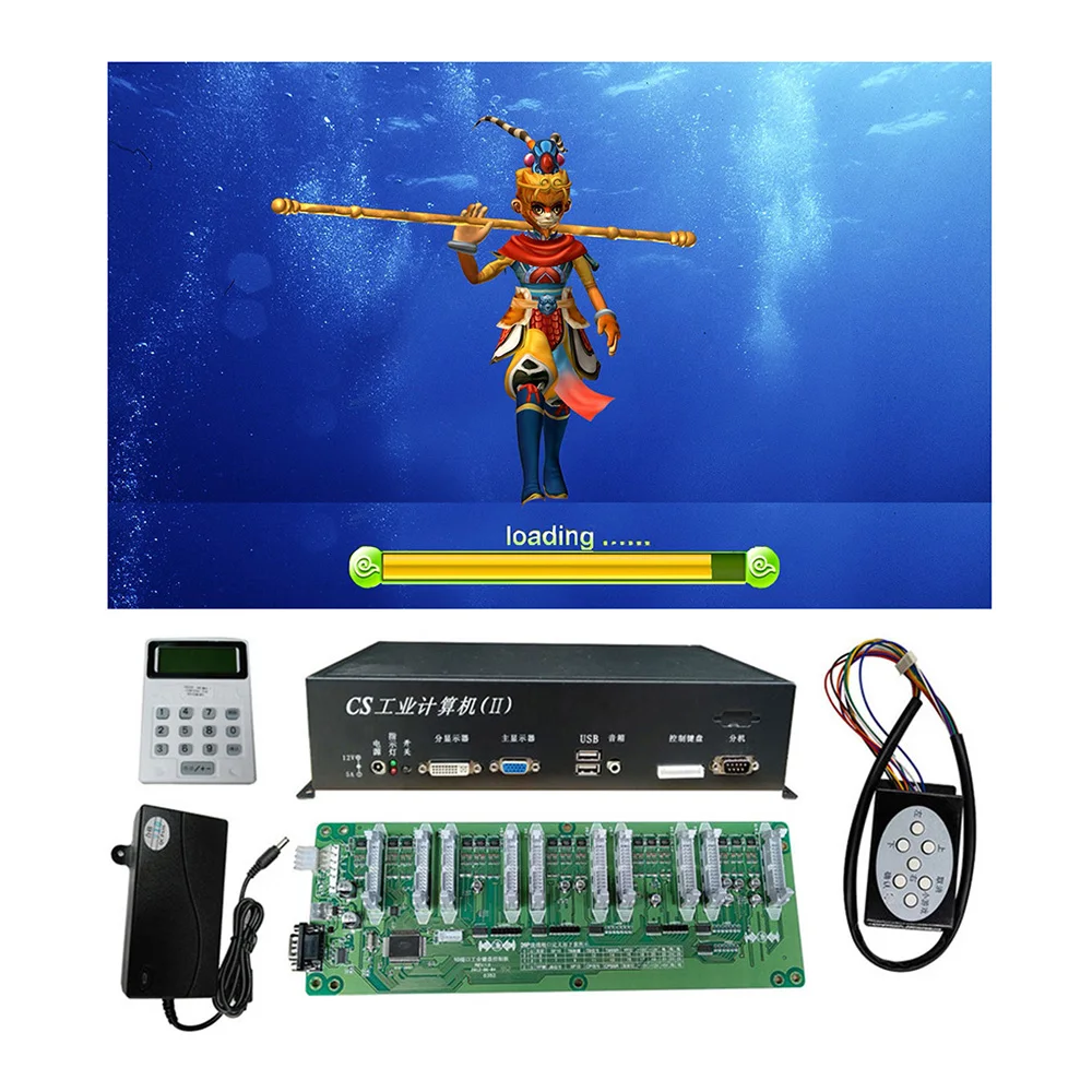 

USA popular arcade fish hunter shooting game machine host Monkey King Wukong arcade game accessories