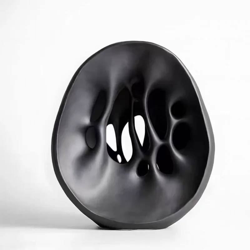 

creative round porous abstract flower arrangement ornament model living room entrance soft decoration jewelry