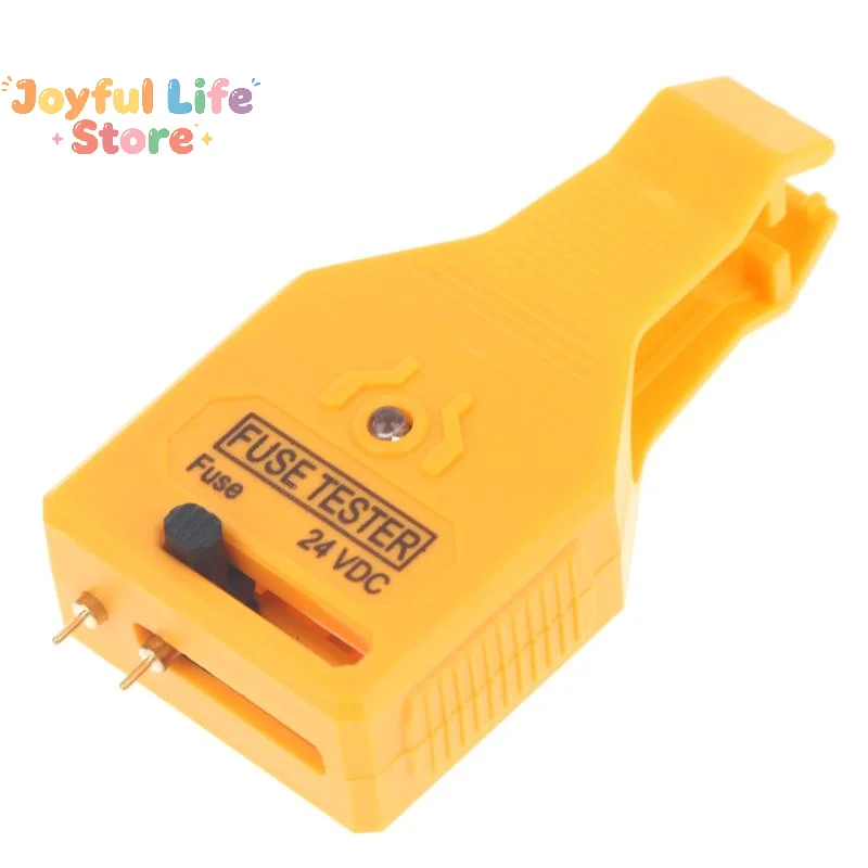 Hot 1Pcs 24V DC Auto Fuse Tester With LED Indicator Non Slip Grip For Car Repair Maintenance DIY Work