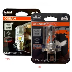 Motorcycle LED Bulb Headlight Bulb Universal (White+Yellow) Headlight T19/H4 Headlight High/Low Engine