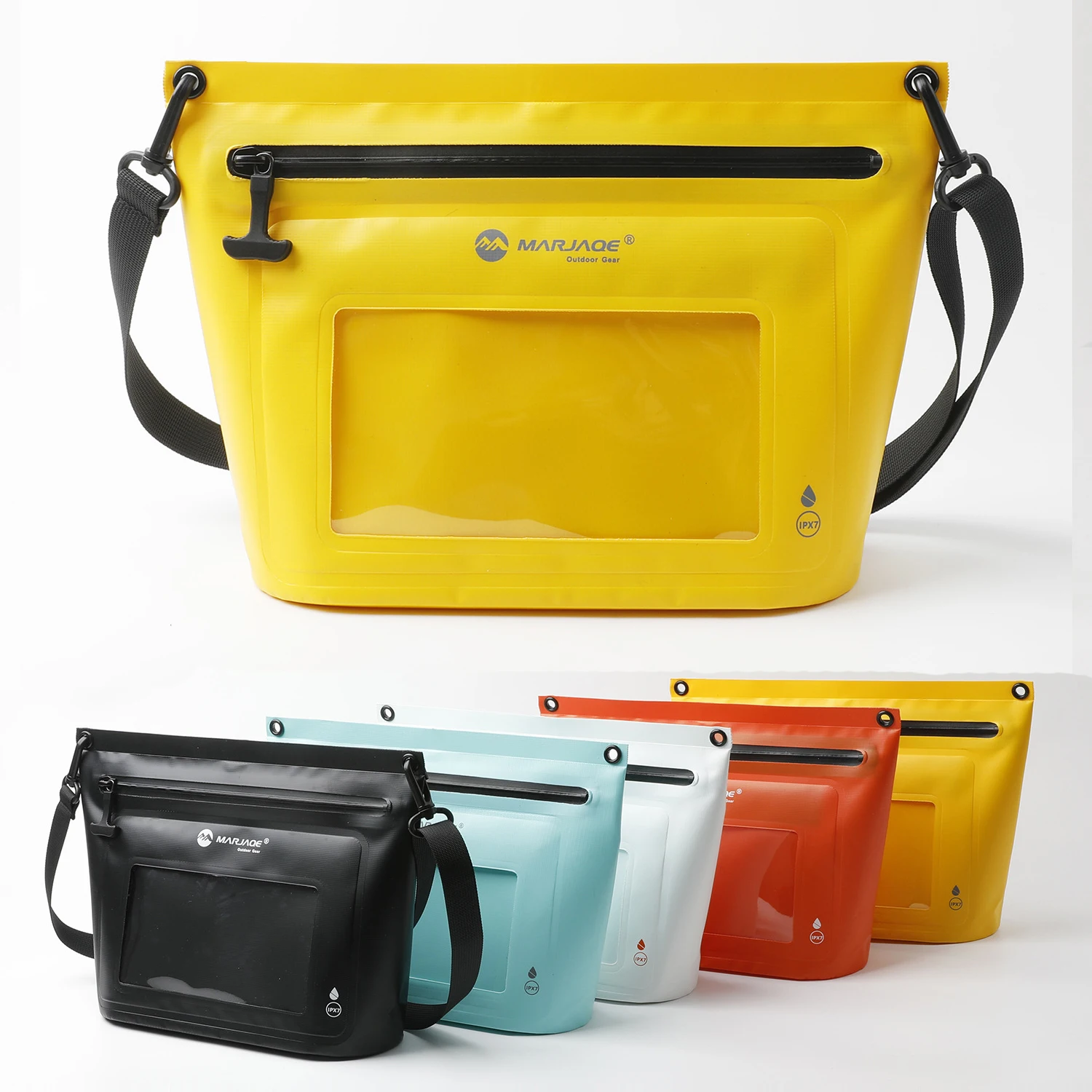 

Dry Bag Touch Screen Waterproof Bags Shoulder Pack Mobile Phone Bags For Trekking Drifting Rafting Surfing Outdoor Sports Bags