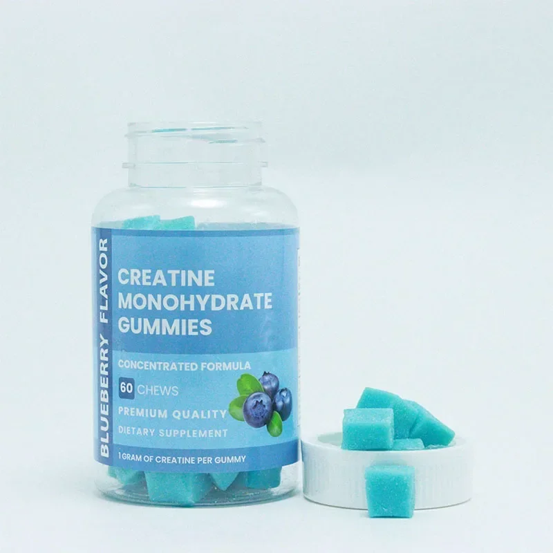 

1 bottle of one water creatine gummies promote muscle recovery enhance strength nutritional supplements health foods