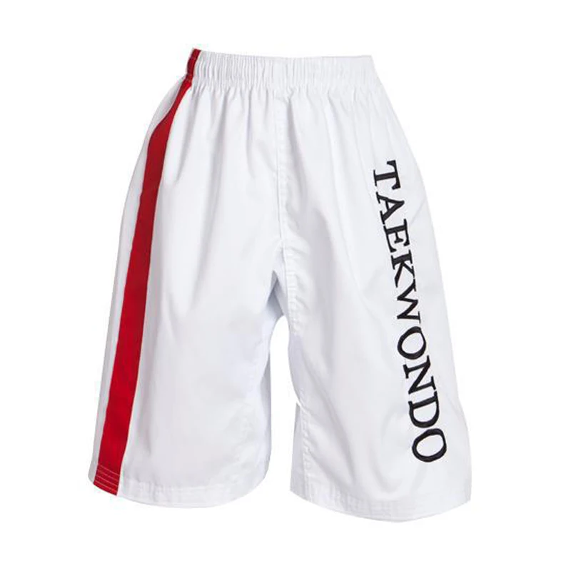 Taekwondo Uniforms Cotton WTF Karate Judo Dobok Clothes Men Women Kids Kickboxing Pants TKD Clothing MMA Boxing Muay Thai Shorts