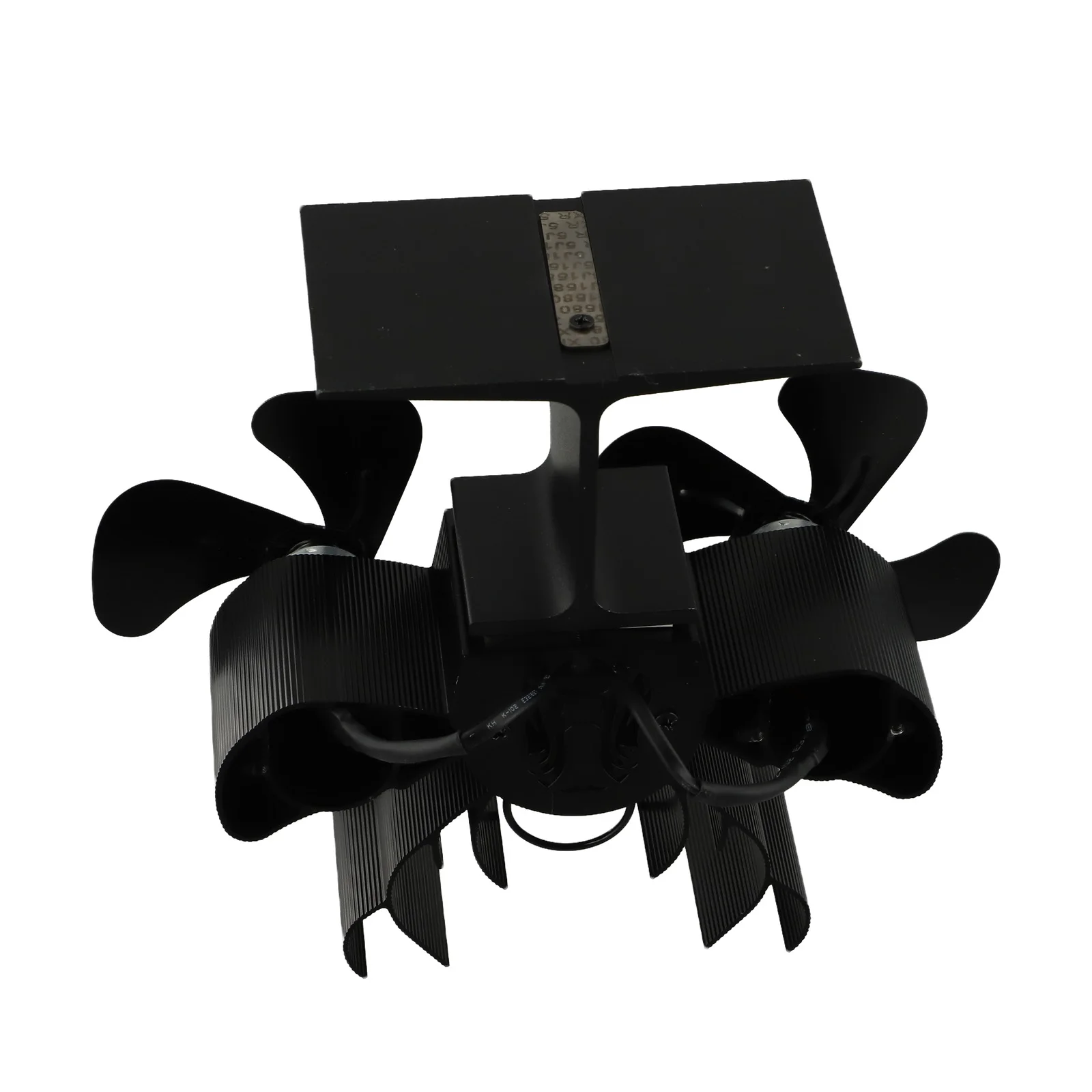 

Вентилятор циркуляции воздуха Вентилятор для камина Отопление в помещении Вентилятор с 4 лопастями Вентилятор с максимальным потоком воздуха 430 футов мин Эффективный вентилятор для дровяной печи