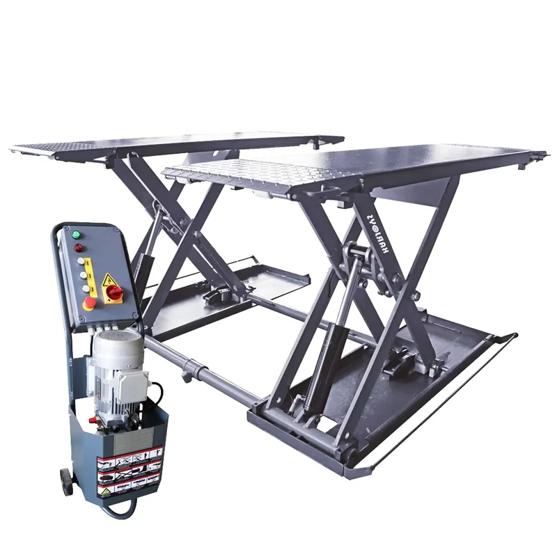 

Self-Propelled 4x4 Electric Scissor Lift Hydraulic Car Elevator for Mobile Car Lifting Mobile Electric Scissor Lift