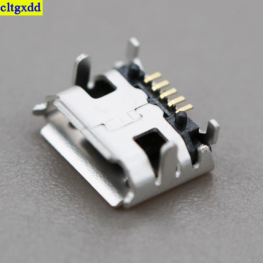 cltgxdd 10pieces FOR Huawei U8100 V845 E585 E583C M860 OPPO A203 X903 A209 A201 charging data 5-pin micro USB power socket