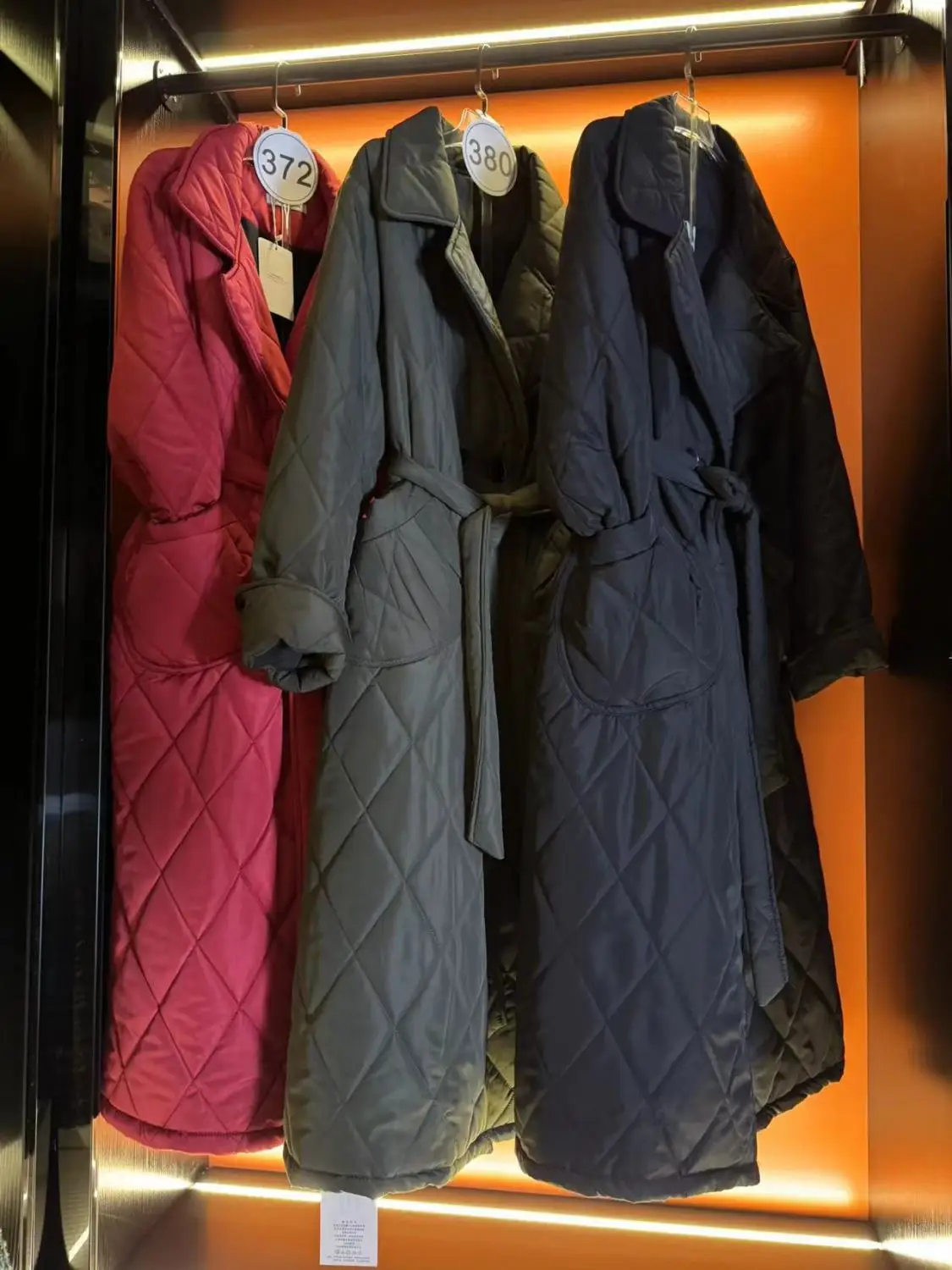Autumn and Winter Women's Down Cotton Jacket Windproof Long Loose Cotton Jacket