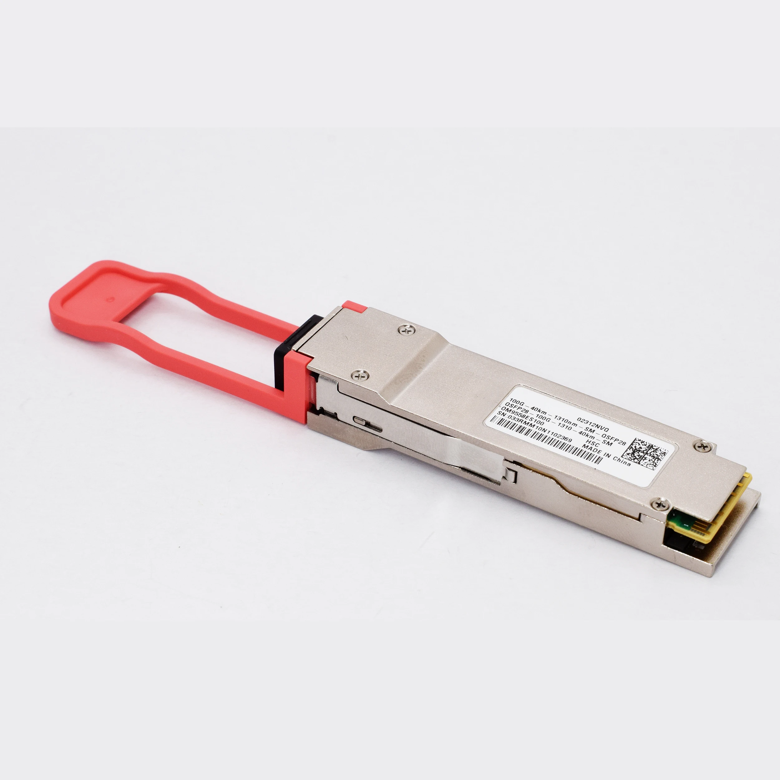 Genuine For Huawei 02312NVQ 100G 1310nm 40km SM QSFP28 OM9558ES100 Duplex LC Refurbished Transceiver Optical Module