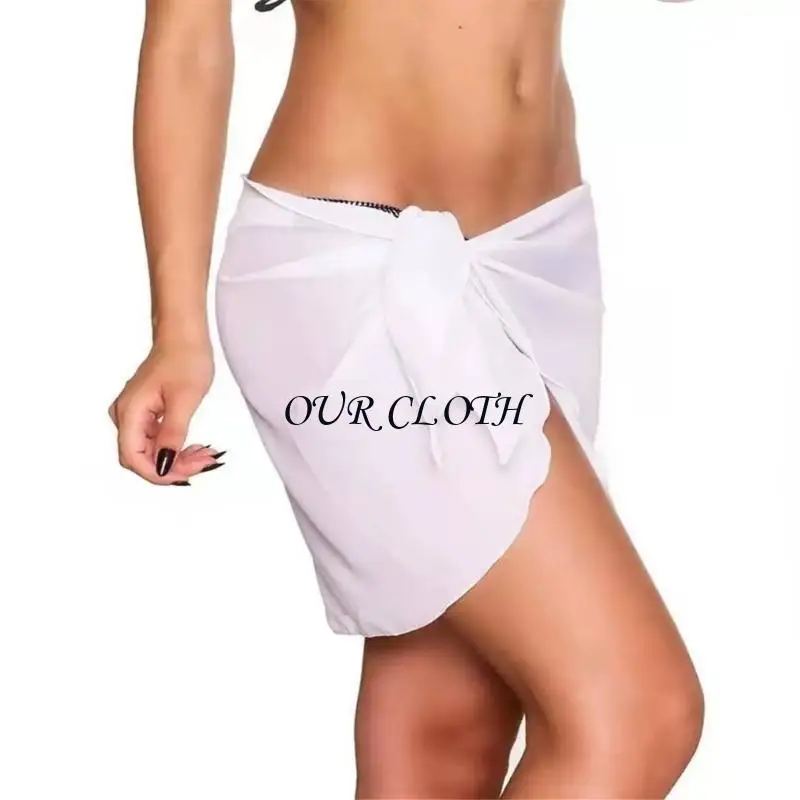 تسبح نساء سارونجس على شاطئ التستر على ملابس السباحة تستر فوق نوبة السباحة تنورة y1ac